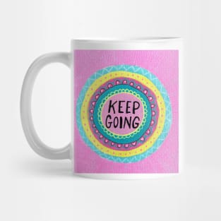 Keep Going Mandala Mug